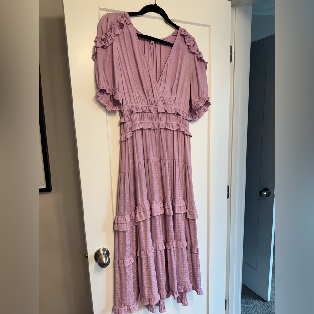 Current Air Tiered Maxi Dress